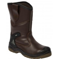 Apache AP305 Brown Rigger Boots